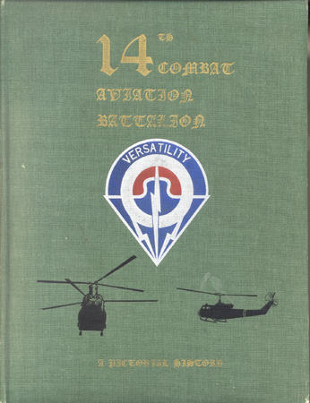 Front Cover of the 14th Aviation Battalion Tour Book, published in 1967