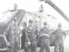 2nd Flight Platoon crew members, L-R:  Furman Keith, Robert Mix, Denver Thompson, John Hastings