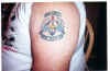 Jim Tuttle's 'Warlord' tattoo