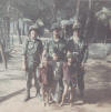 (03)  In Ky Ha Village:  Marty Lawson, Unknown, Jim O'Neil