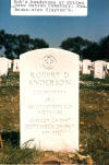Bob's headstone at the Golden Gate National Cemetery