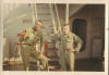 (5008) PFC Ronald Lawrence, Company barber and SP4 Steve Wall.