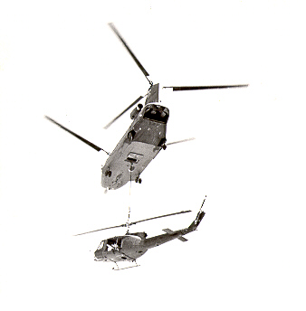 Chinook sling load